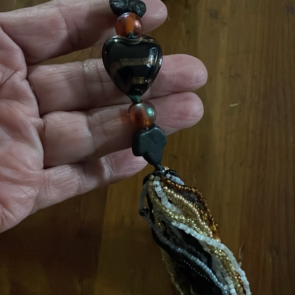 Multi strand bead necklace 34” - Picture 3 of 7